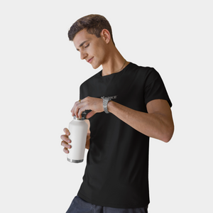 Spike Men Black Tshirt