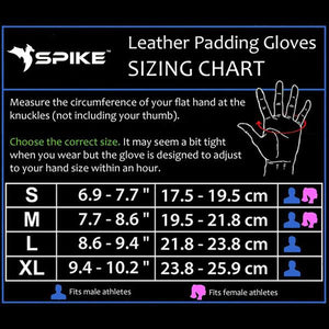 Spike Gym Gloves With Wrist Support for Men and Women - Spike