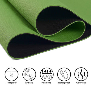 Spike TPE Yoga Mat With Carry Bag