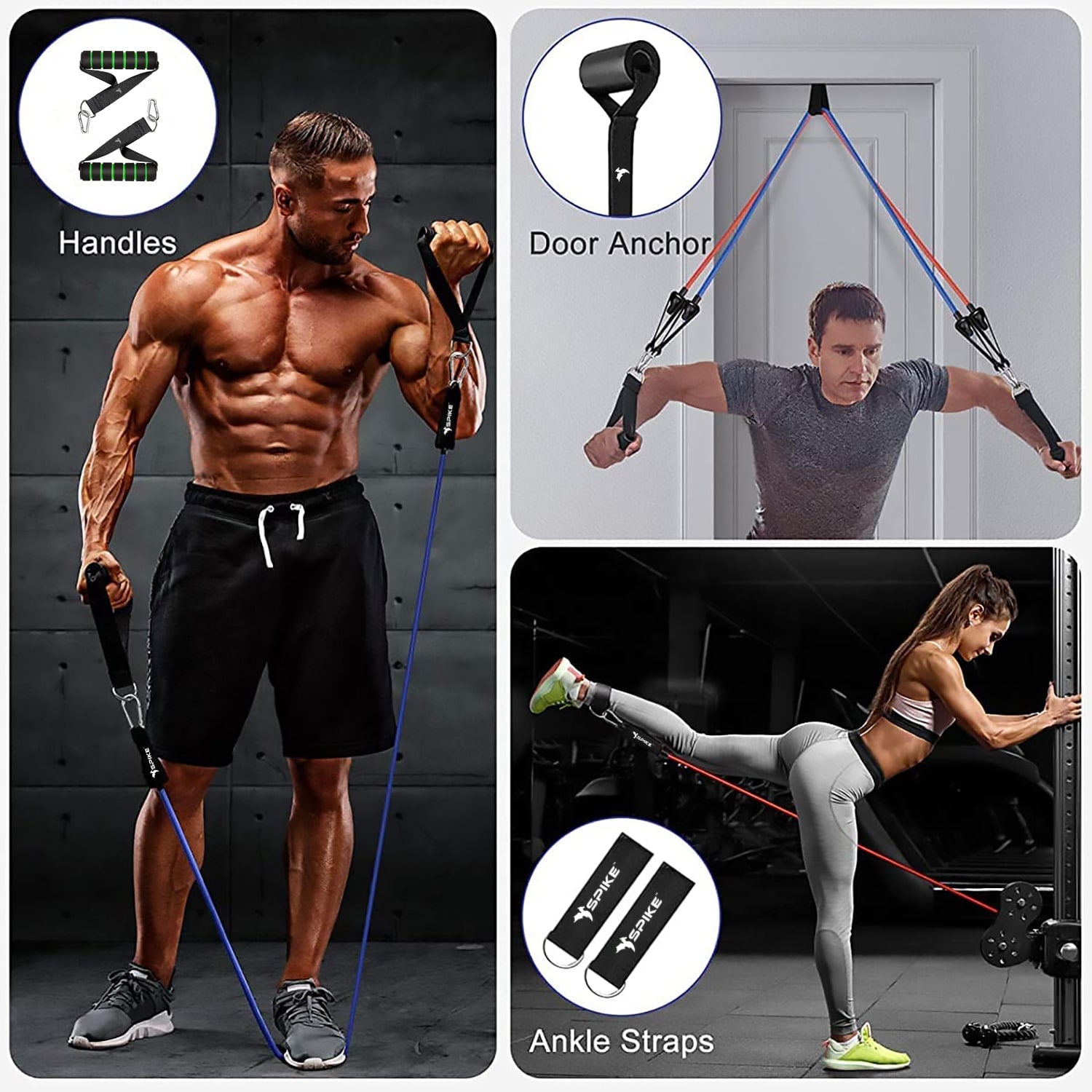 Resistance Rope Kit Spike Resistance Band Kit - Spikefitness