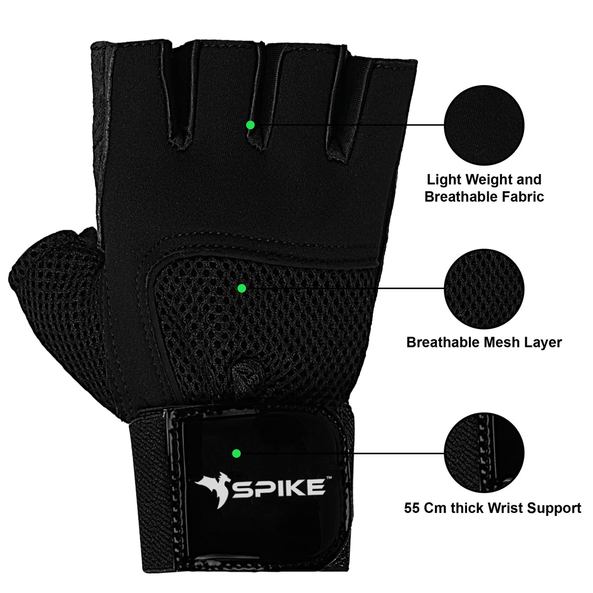 Spike Gym Gloves