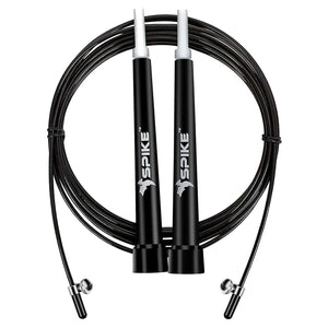 Spike Speed Skipping Rope for Men and Women (Black) - Spike