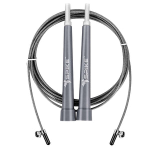 Spike Speed Skipping Rope for Men and Women (Grey) - Spike