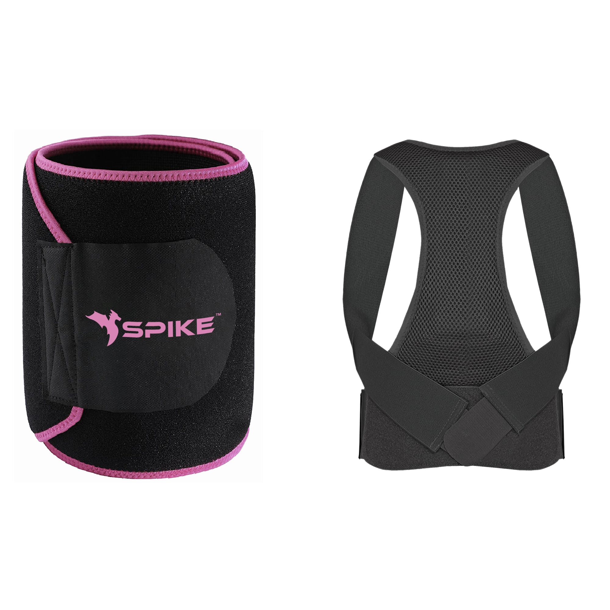 Spike Slim Belt (Pink) + Spike Posture Corrector