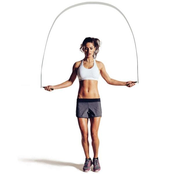 Real Spike Ropes Spike Speed Skipping Rope (Black) - Spikefitness